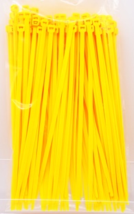 Kabelbinder 4.8×200 gelb